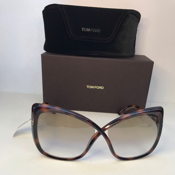 New - 💯 Original TOM FORD FT0943 JASMIN HAVANA SUNGLASSES - Picture 8 of 14